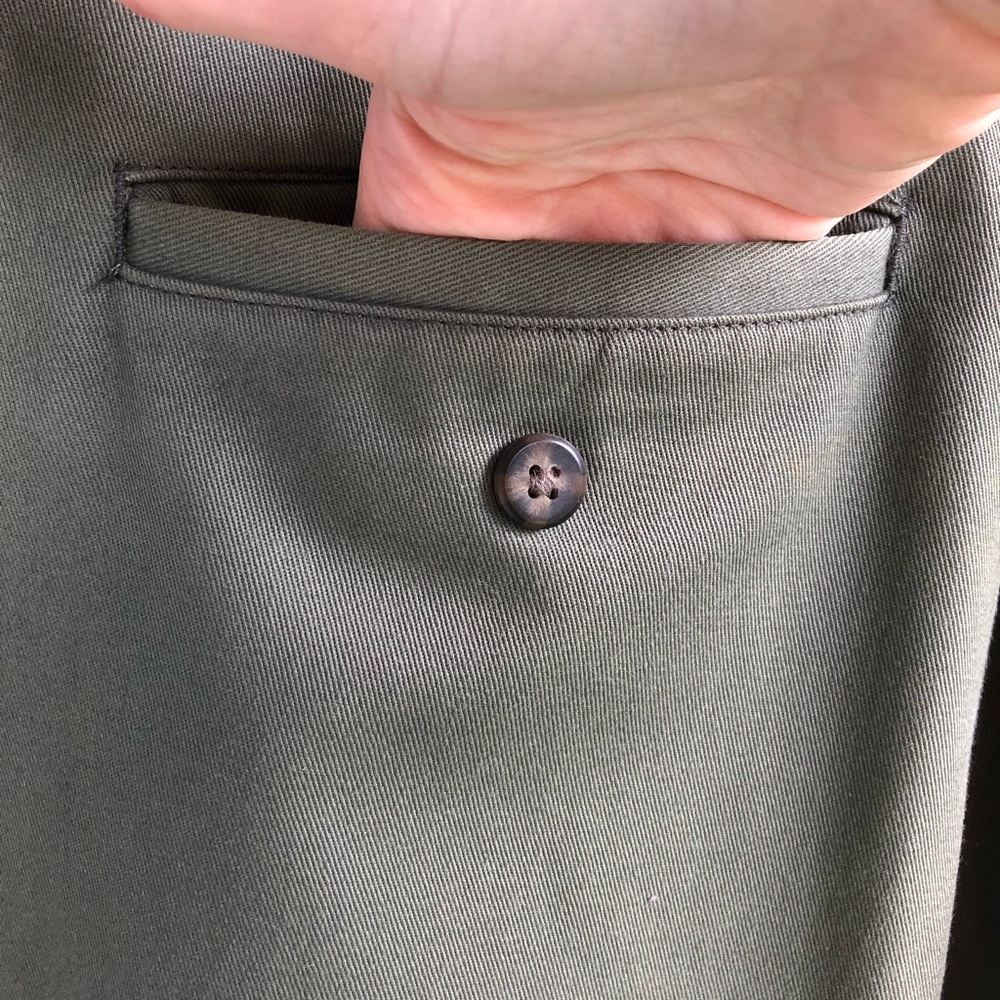 Men’s Pants 36x30 Olive Green - Hagger Casuals —#067 - Picture 10 of 13